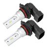 2pcs 72W 6000K White LED Fog Light Bulbs, Super Bright Decoding Car Hdlight Bulbs with Aluminum   and Design, for  9145