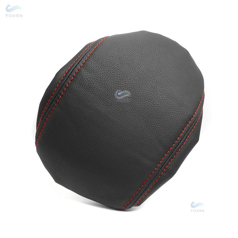 PU-Leder mit Schwamm Armlehnenbezug für VW Golf 7 2014 2015 2016 2017 2018 Interior Center Control Armlehne Box Skin Cover Trim