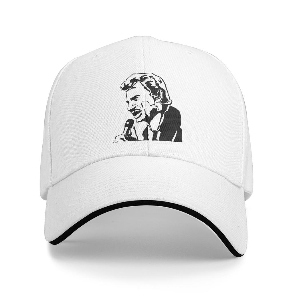 Custom Punk Unisex French Legend Rock Johnny Hallyday Baseball Cap Adult Adjustable Dad Hat for Unisex WoUnisex Hip Hop Snapback Hats