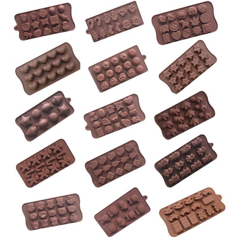 Versatile Christmas Silicone Cake Chocolate Moulds Perfect For Festive Diy Baking Projects