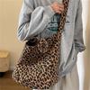 Women's Fashion Leopard Print Tote Bag, Large Capacity Shoulder Bag, Casual Trendy Versatile Daily Commute & Shopping Bag