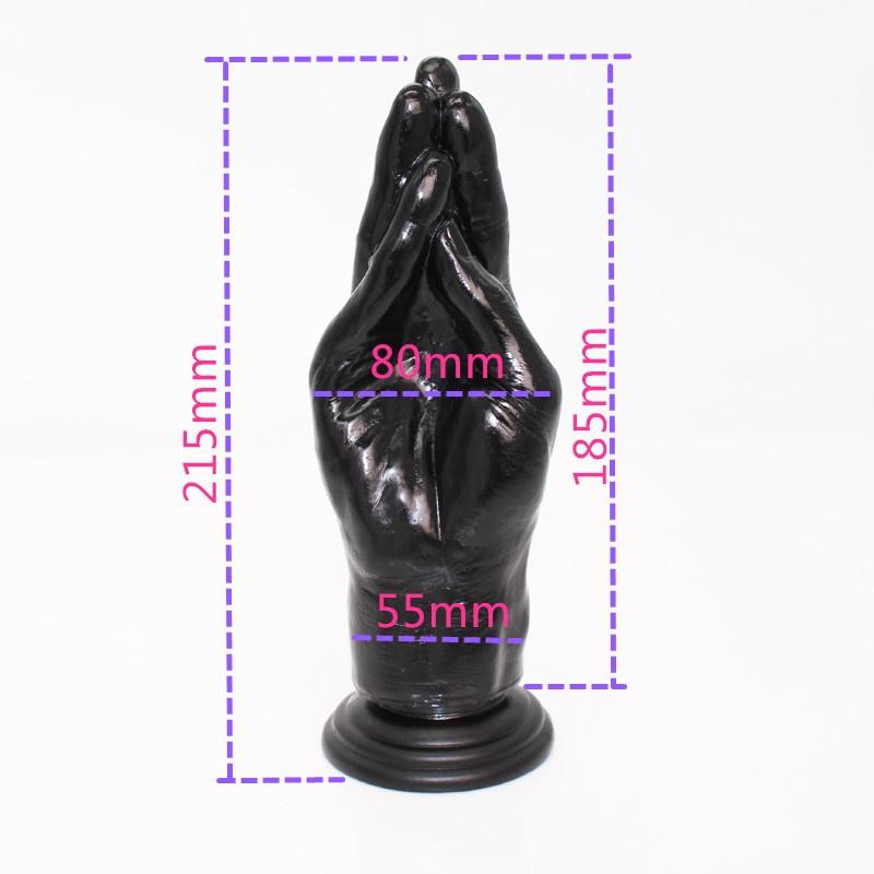 Anal Plug Insert Stopper Fist Fisting Sex Toys Stuffed Hand Big Dildo for Woman