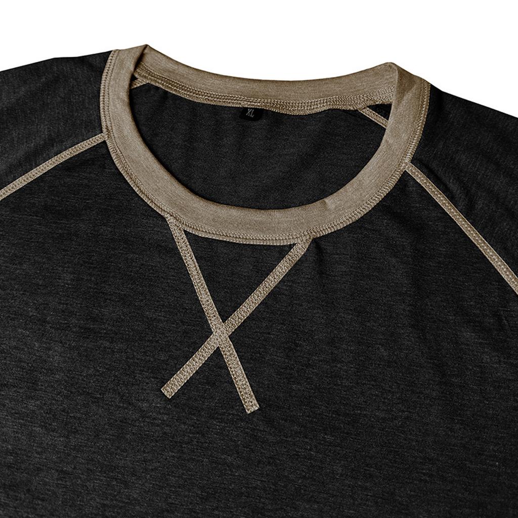 Mens T,Shirt Short Sleeve Cotton Shirts Casual Stylish Crewneck Shirts