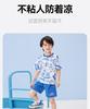 B. DUCK Little Yellow Duck Children's Clothing Boys' Casual Set Summer Pure Cotton Two Piece Set