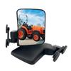 Strong Magnetic Side Mirrors Waterproof Rearview Mirror Golf Cart Side Mirrors Replacement Accessory Easy Installation
