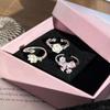 Japanese Cherry Blossom Pink Diamond Ring - Elegant & Trendy Butterfly Design for Women, Versatile Fashion Accessory