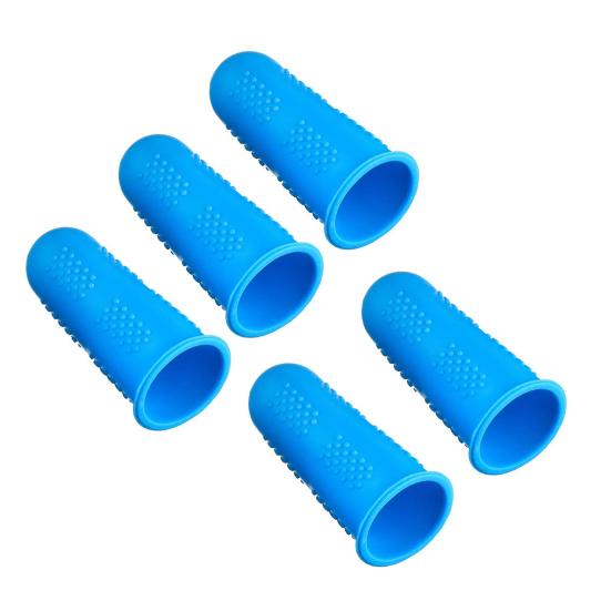 Fingertip Cover Heat Insulation Multifunctional Silicone Non-Slip Finger Cot Guard Pad Kitchen Supplies