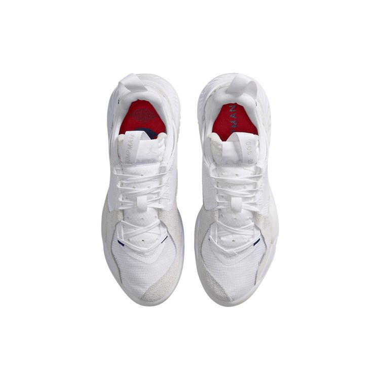 Air Jordan Delta White Vast Grey Men Sneakers Deep-Royal Track-Red CD6109-101