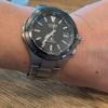 Used "Black Titanium" CITIZEN ATTESA Eco-Drive Radio Clock