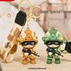 Exquisite Cartoon Soldier Keychain – Unisex Creative Gift Pendant