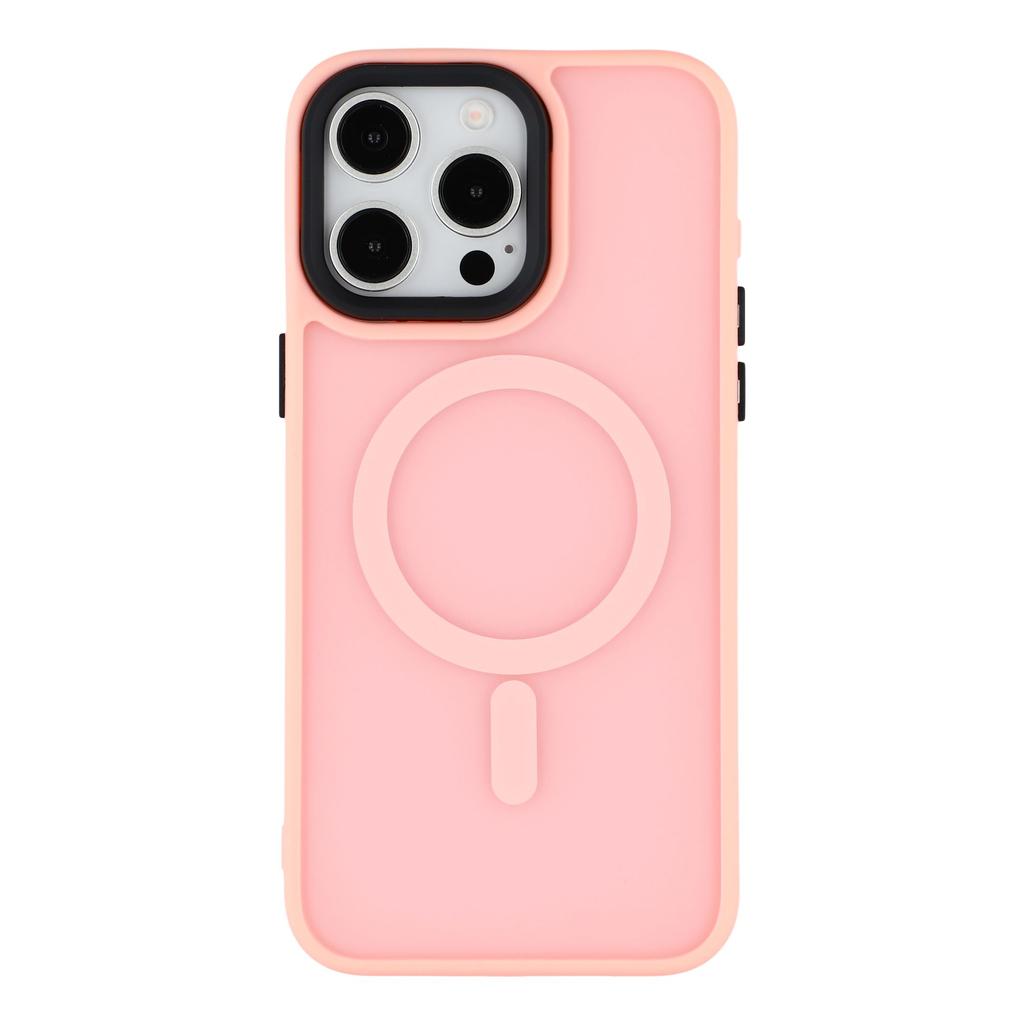 For iPhone 14 Pro Max Case Compatible with MagSafe Skin-Touch PC+TPU Phone Cover