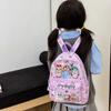 Adorable And Stylish Nylon Children's Backpack For School Featuring Lightweight Design And Fun Cartoon Patterns