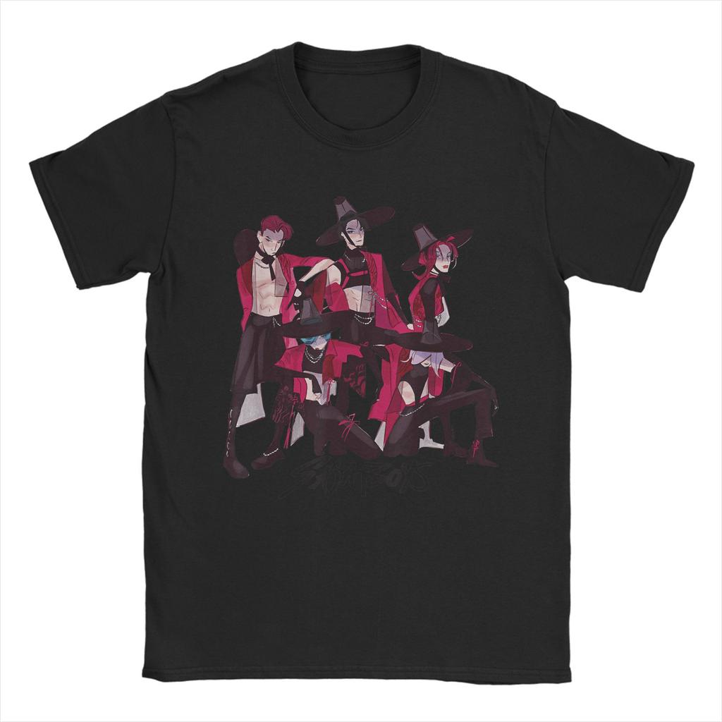 Crazy Huntrix Mira Rumi & Zoey T-Shirts Women Y2k Crewneck Cotton T Shirts Short Sleeve Unisex Tee Shirt Original Clothing