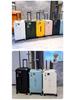 2025 Large 80-Inch Durable Trolley Case with 24-Inch Capacity, Unisex Design, Password Lock Suitcase
