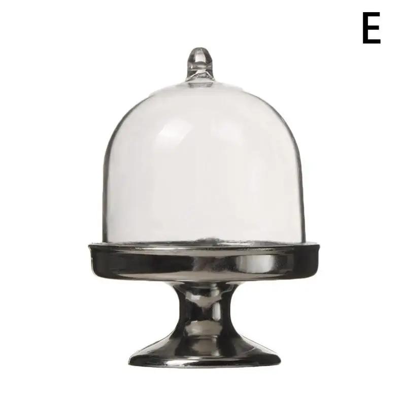 Boîte à Bonbons en Plastique Transparent Mini Ronde DIY Rangement Boîte à Bonbons Boîte à Gâteau Boîte à Snacks Boîte Décorative Cadeau d'Anniversaire pour Enfants
