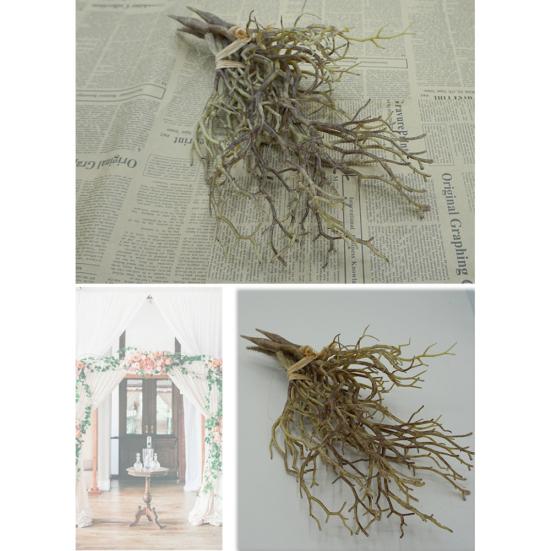 Kleiner getrockneter Baum, künstliche Zweigpflanze, DIY, Basteln, Hochzeit, Party, Heimdekoration