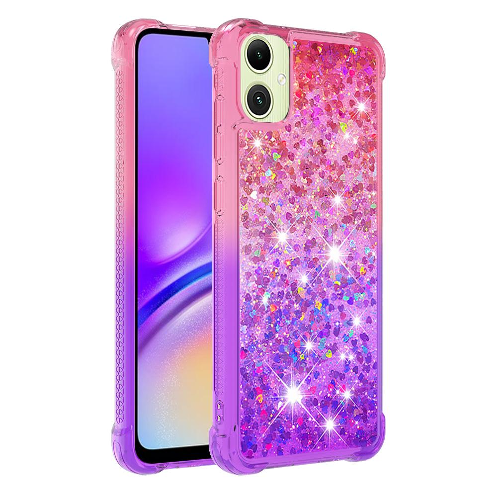 For Samsung Galaxy A05 4G TPU Case Gradient Quicksand Phone Back Cover