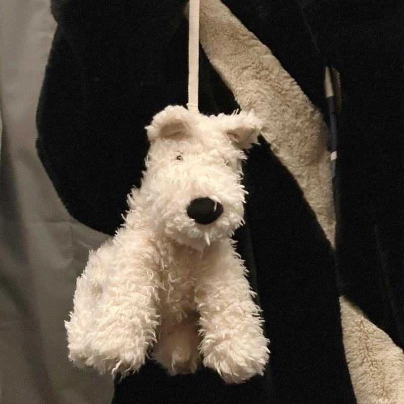 Highland West Puppy Plush Doll Shoulder Bag Adjustable Shoulder Animals Strap