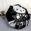 1pc Hello Kitty Automatic Umbrella 8-Bone Design Compact Gear for Outdoor Travel, Perfect Helloween Chrismas Gift for Friends or Family Yy250903221