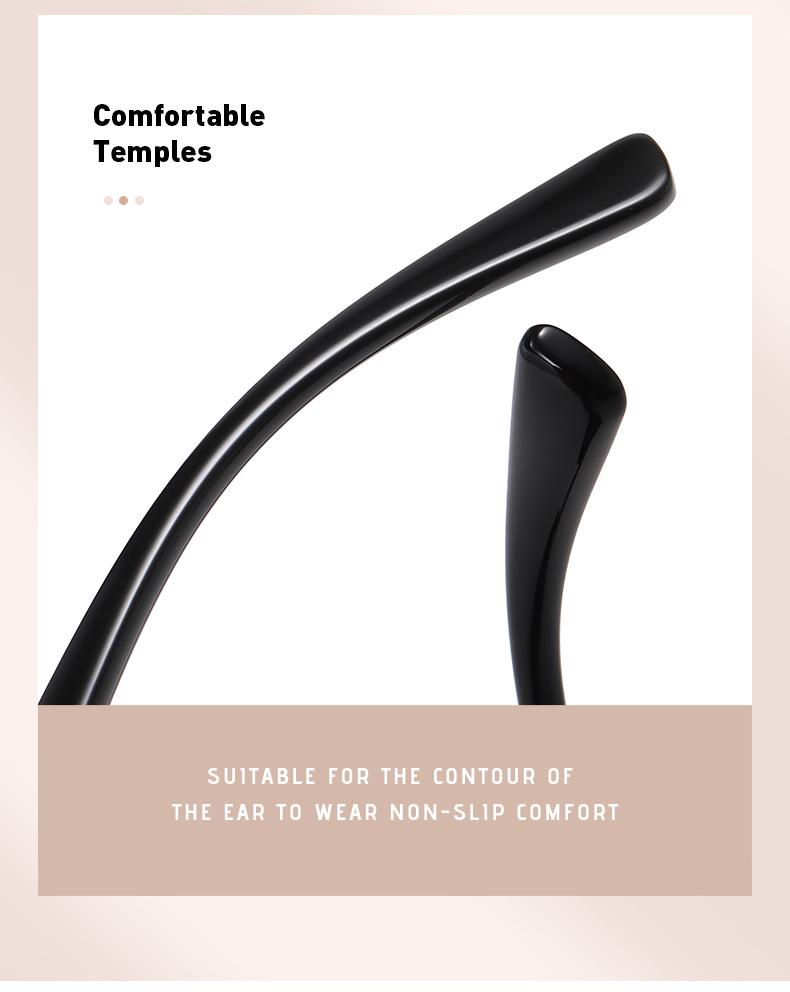 Women's Trendy Polarized Small Frame UV Protection Photochromic Sunglasses 3015