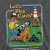 Steven Rhodes Unisex Adult LetÂ´s Play Catch Sweatshirt