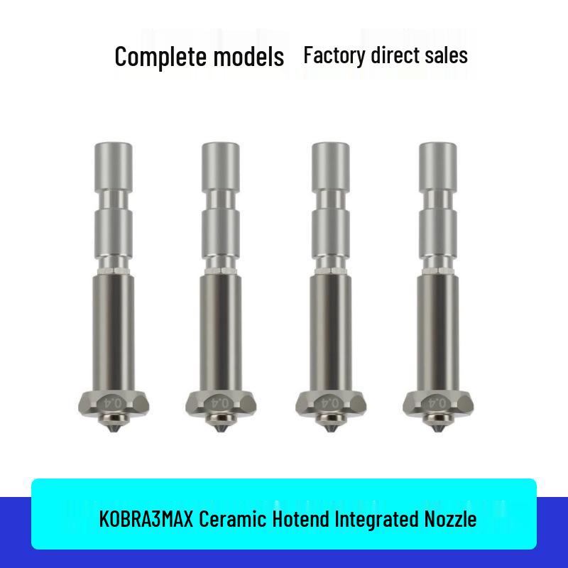 Anycubic Kobra 3 Max Z-Axis Combo: Hotend & Hardened Steel Nozzle Integrated Hardened Steel Nozzle 0.6mm