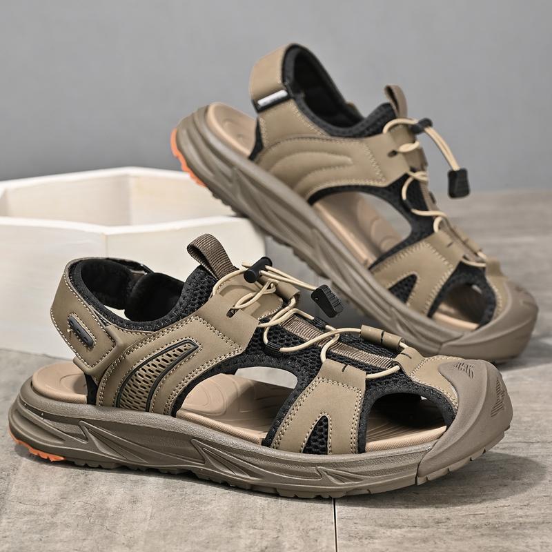 Fashion New Male Shoes Men Sandals Summer Men's Shoes Beach Sandals Man Fashion Outdoor Casual Sneakers Lightweight Sandals Size 38-45