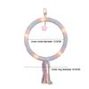 Colored Cotton Parrot Pole Flexible Hanging Clip Swing Colorful Perch Rotating Comfortable Bird Cotton Rope Swing Pet Supplies