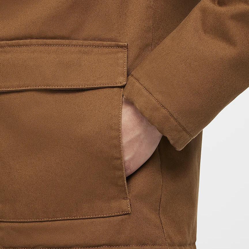 Nike Sportswear Loose Fit Warm Jacket Men Jackets Light-British-Brown Light-Redwood-Brown Black HQ2953-281