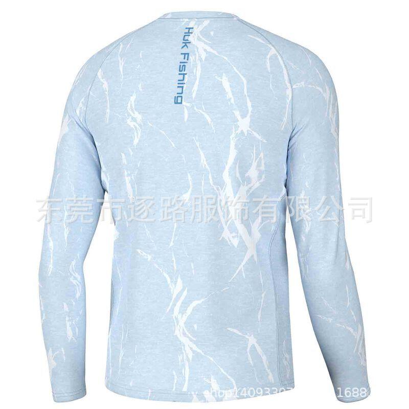 HUK Men's Short Sleeve Breathable Sunscreen Fishing Suit Taiwan Fishing Sea Fishing Stream Fishing Boat Fishing Luya Fishing Suit Customization