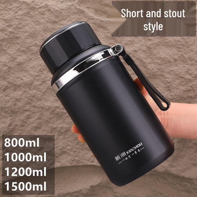 Large Capacity 316 Stainless Steel Thermos Cup for Men and Women - Portable Travel Tea Cup