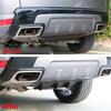 4pcs Universal Car Rear Bumper Lip Diffuser Shark Fins Spoiler Splitter Trim for VW GOLF MK5 MK6 MK7 MK7.5 MK8