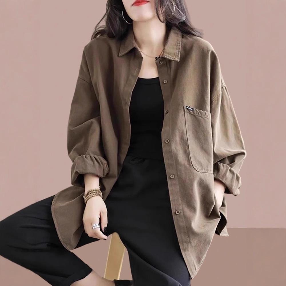 2025 Άνοιξη Γυναικείο Μεσάτο Μοντέρνο Τοπ Καρντιγκάν Μακρυμάνικο