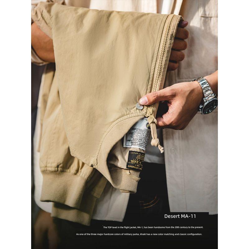 Marden MA1 Pilot Jacket Khaki Parka