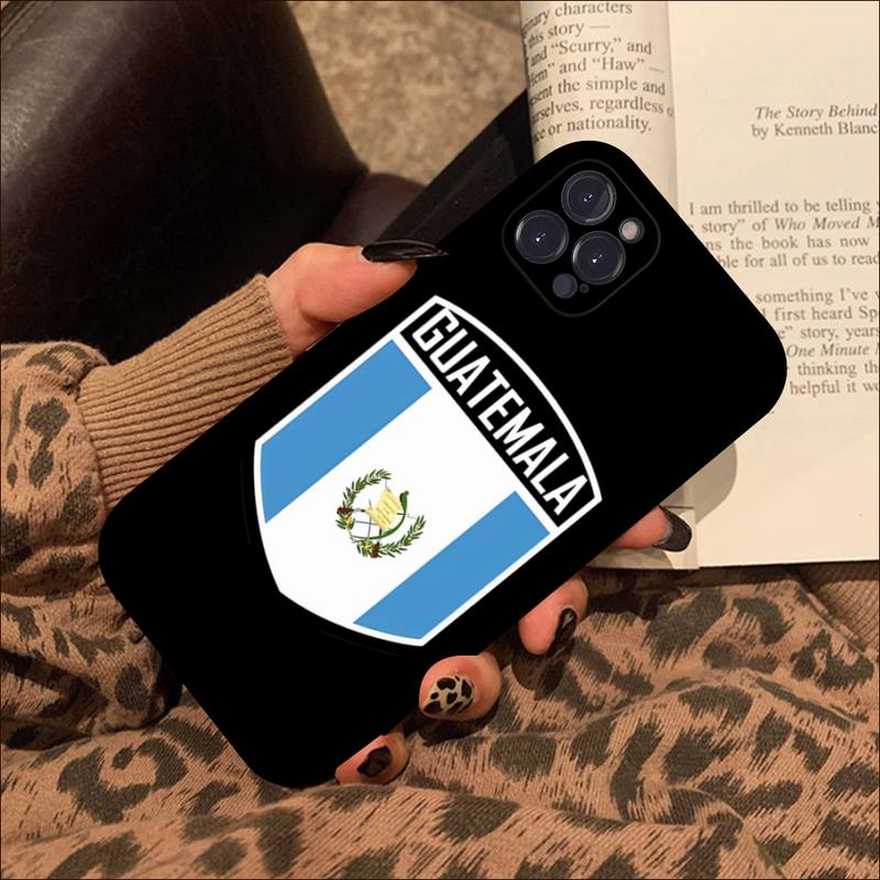 Guatemala Flag Phone Case For iPhone 14 11 12 13 Mini Pro XS Max Cover 6 7 8 Plus X XR SE 2020 Funda Shell