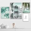 Seascape Canvas Painting Seagull Wall Pictures Ocean Art Prints Scandinavian Murals Mint Green Posters Living Room Decoration