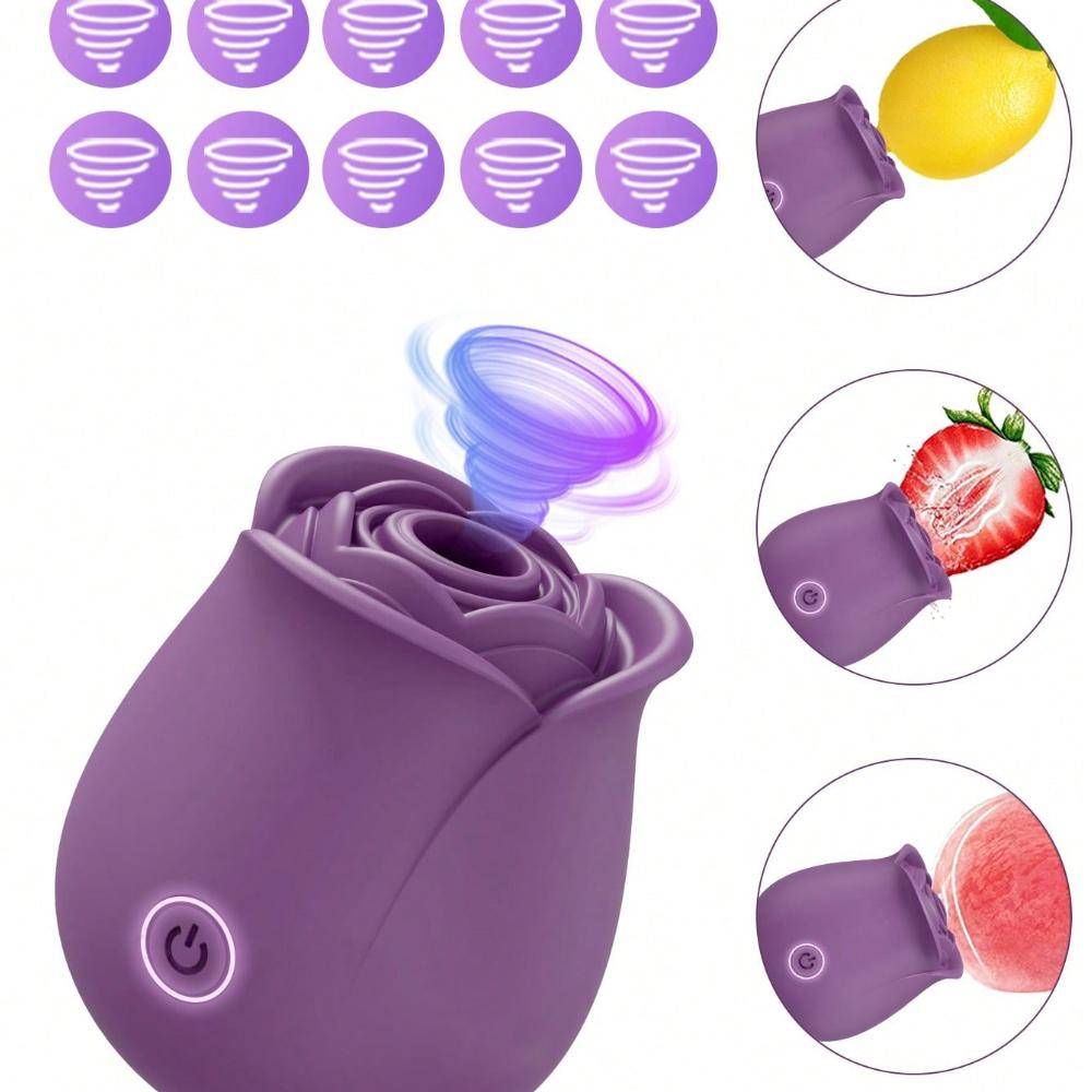 Female Flower Non Flower Vibrating Rose Egg Vibrator Adult Sex Toy Sucking Massage Sex Toy