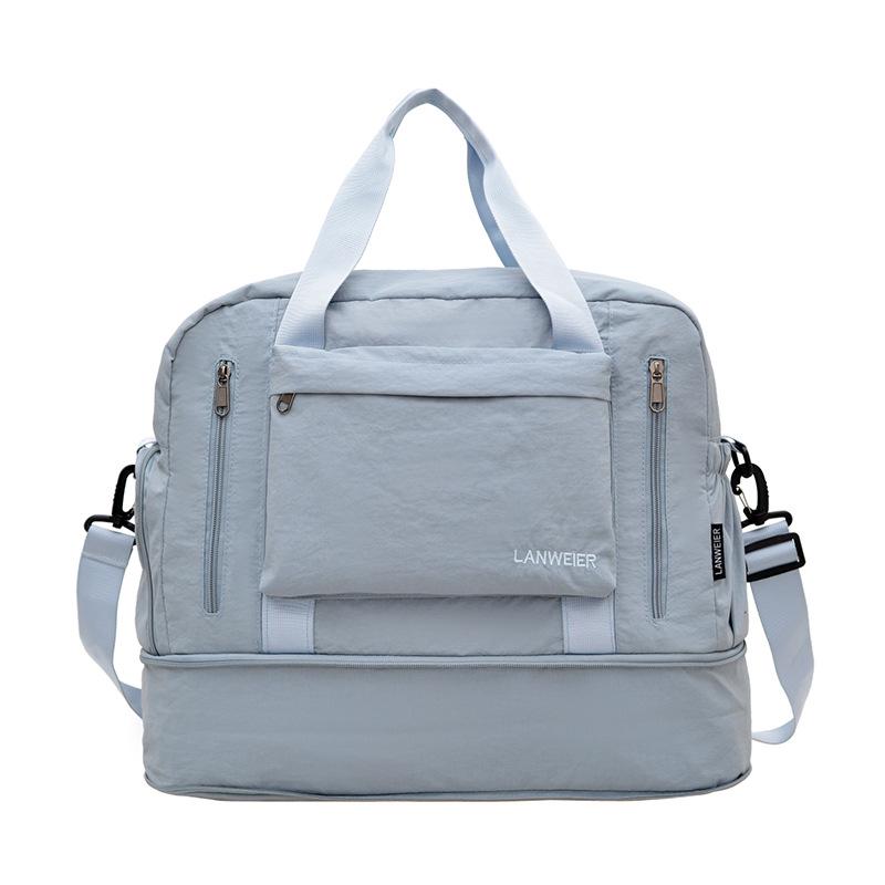 Expandable Women's Lightweight Yoga & Travel Handbag – Durable, Casual Fitness Bag for Short Trips