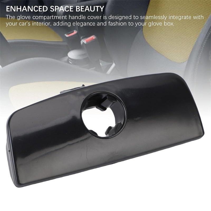 Glove Box Door Lid Cover With Keyhole And Handle Opener Fit For B5 1998-2005, Replaces Oe 3B1857122