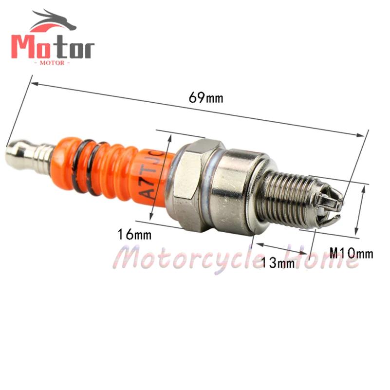 Racing Performance CDI Ignition Coil Spark Plug 5Pin 6Pin/Set for Gy6 150cc 125cc 50cc WEQ Ignition Spark Plug