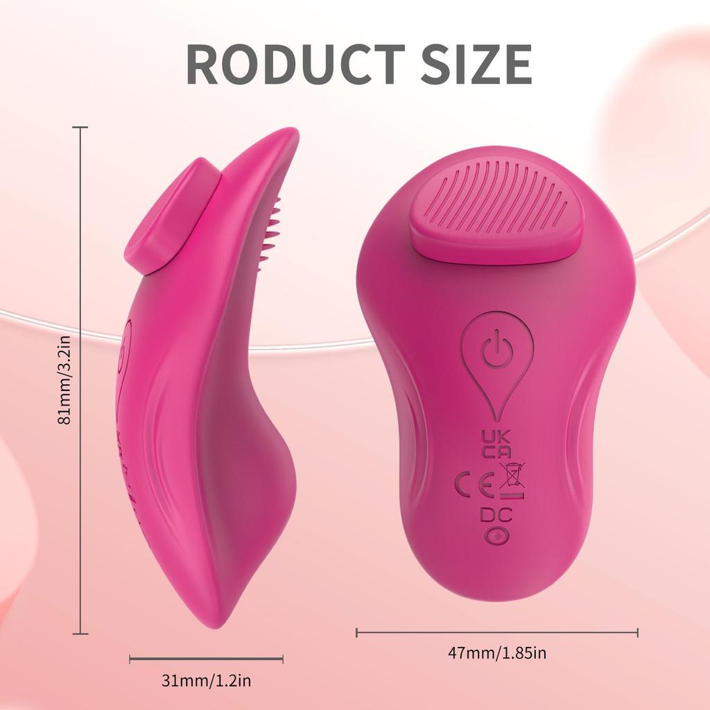 Women's Wearable Invisible Clitoral Stimulator with APP Control - Magnetic Suction Massage Toy