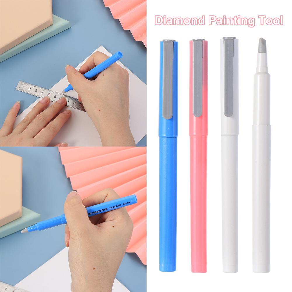 5D DIY Diamantmalerei Papierschneider Keramikklinge Zum Perfekten Schneiden der Abdeckung Diamantmalerei Werkzeuge Stickzubehör