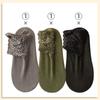 6pcs=3 Pairs Autumn Winter Women Soft Velvet Lace Socks Thick Silk Socks Non-Slip Bottom Solid Fashion Lace Breathable Sock