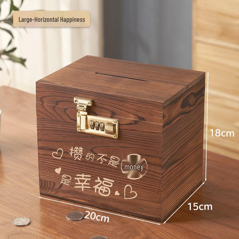 2025 Kids' Secure Piggy Bank - Save Only Money Box for Boys & Girls