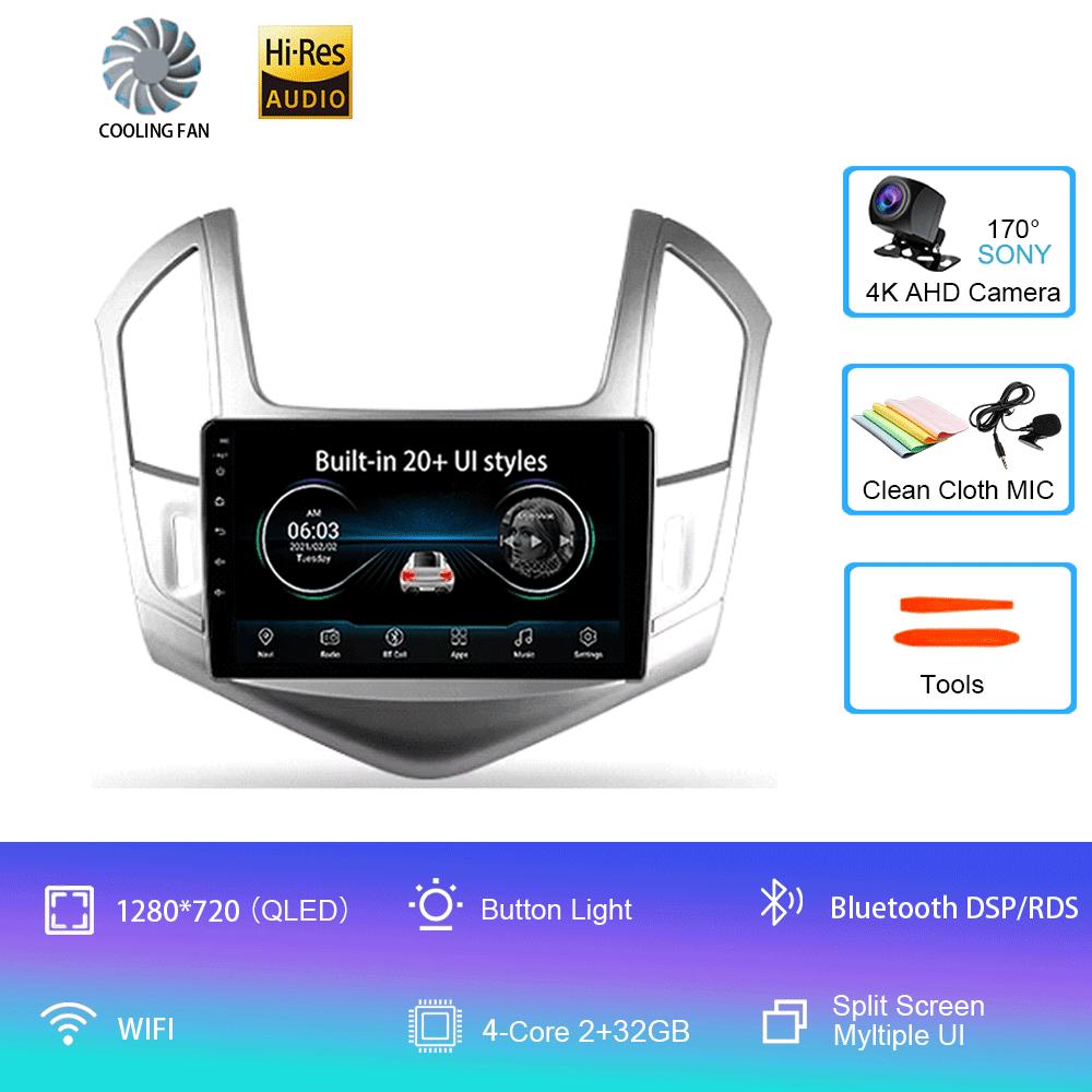 Android 14 Android 14 For Chevrolet Cruze J300 J308 2012 - 2015 Multimedia Video Player Navigation Stereo GPS No 2din 2 Din Dvd