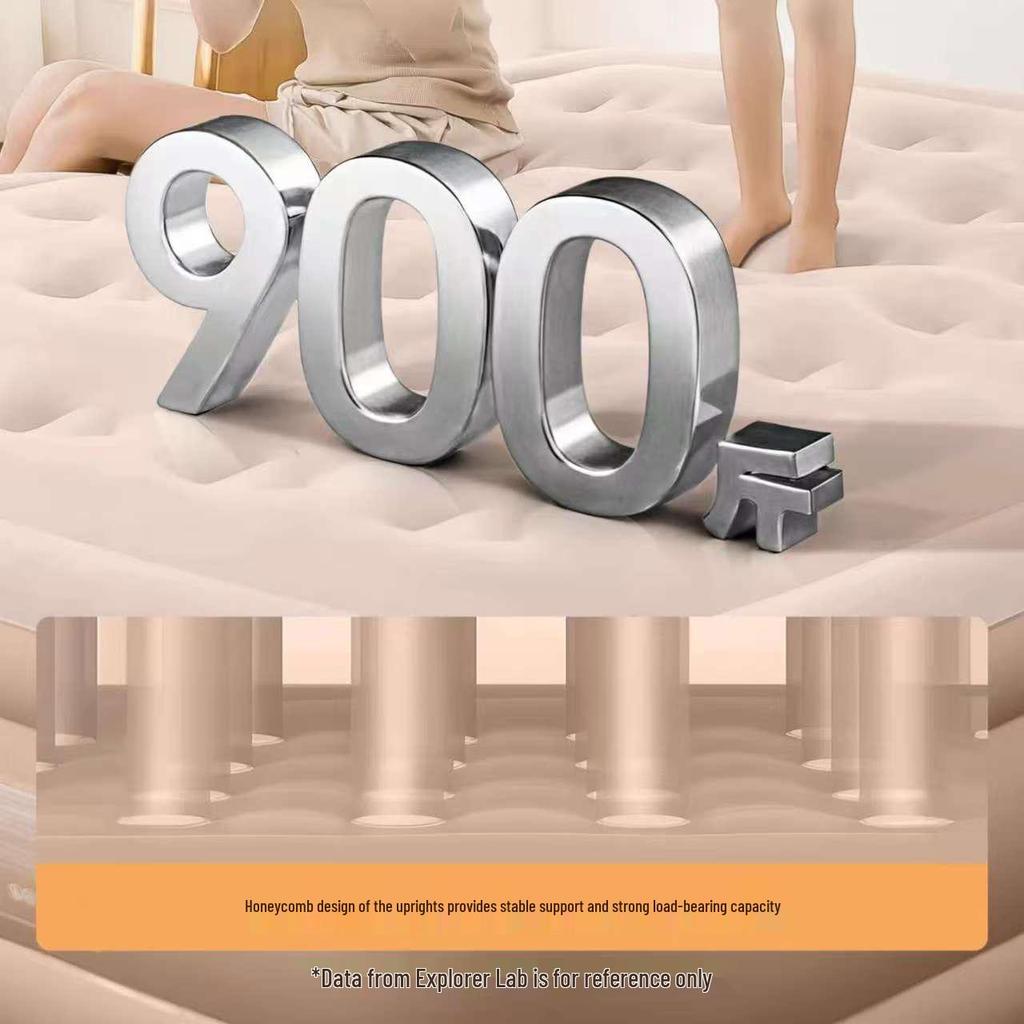 Portable Automatic Inflatable Air Mattress and Tent Sleeping Pad