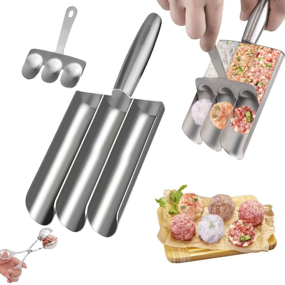 Easy-Release Manual Meatball Maker Durable Meatball Maker Tool Meat Making Ball Mold Household