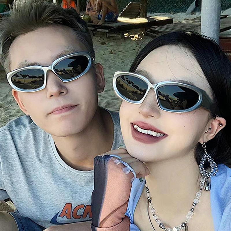 

Fashion 14 Colors New Style Steampunk Sunglasses Men Women Vintage Mirror Sport Couple Sun Glasses Fashion UV Shades Punk Goggle Eyewear