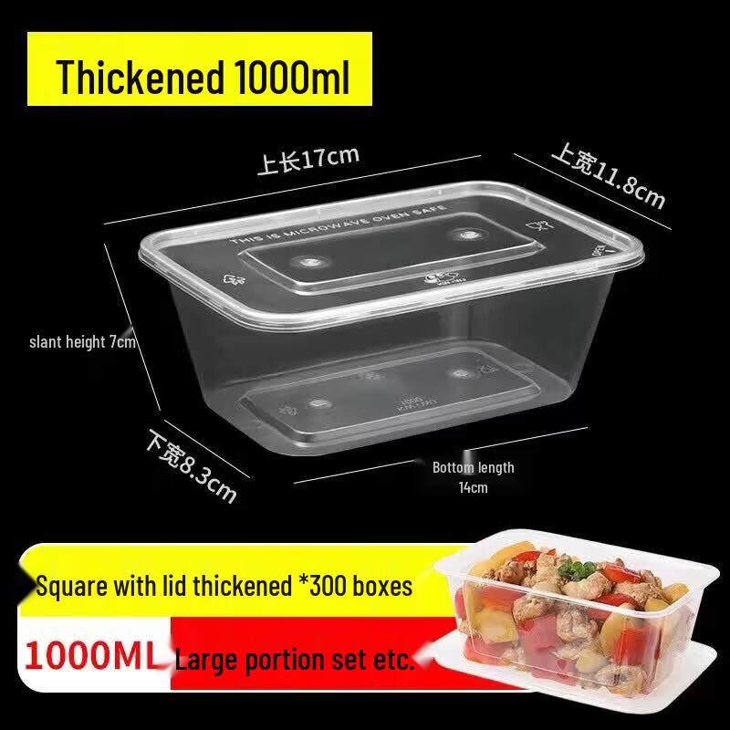 Lijia Kitchenware Disposable Meal Prep Containers