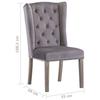 VidaXL Chaise de Salle à Manger Chaise de Cuisine Repas Chaise à Dîner Siège de Salle à Manger Meuble de Cuisine Maison 287951